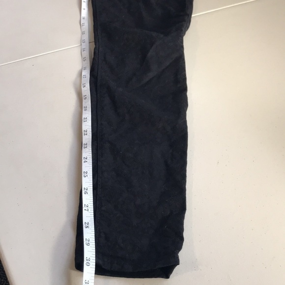 Hudson nico skinny subtle paisley print jeans black size 27 - Picture 9 of 11